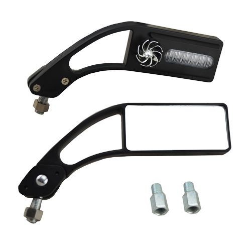 Espejos para motocicleta con luz 10mm ZX-2592 Sayto