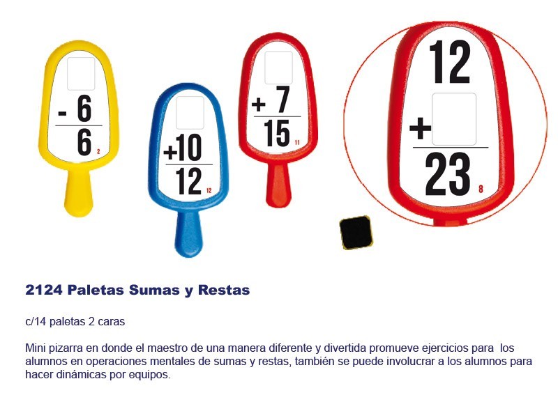 Paleta de suma y resta 2124