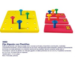 Pija Gigante con Plantilla 3082