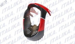 [F13010083] ENCARENADO DELANTERO NEG/ROJ/PLAT DS125