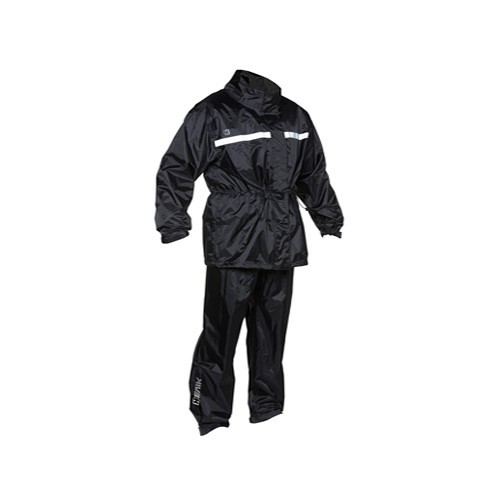 Impermeable negro/gris HVR01 L Hevik