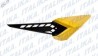 [F15030186] RIN TRAS AMARILLO FLUORESCENTE WS150 SPORT