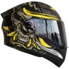 [0723707870737] CASCO KOV ESTELAR SAMURAI NEGRO M