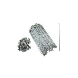 Rayos para motocicleta 9G x 217mm con niple (3.45mm) (144 piezas) reforzado
