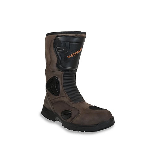 Bota para pista seguridad Black bike Marron 26