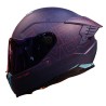 Casco Integral para motocicleta Axxis Hawk Cubik  B5 Rojo Matte Talla M