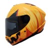 Casco para motociclista integral Draken Pumpkin naranja matte talla L Axxis