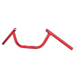 [BAS-1103-8096] MANUBRIO ALUMINIO MARIPOSA IRON RACING 3.5*65CM COLOR ROJO