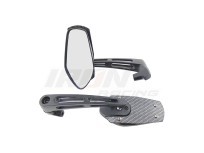 [ESP-4213-0061M] ESPEJO P/MOTO YAMAHA FZ C/KIT DE TORNILLOS AJUSTABLES A TODAS LAS BASES MORADO