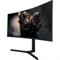 Monitor Game Factor MG801 34" Ultrawide Curvo QHD Resolución 3440x1440 Color Negro