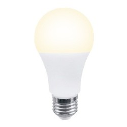 Foco A19 LED 11 W, Luz Cálida Brillante, Base E27, No atenuable