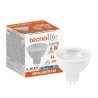Foco MR16 LED 6 W, Luz de Día, Base GX5.3, No atenuable