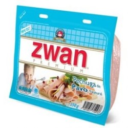 JAMÓN PECHUGA PAVO ZWAN 250GR