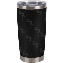 Termo Vaso de acero 600ml Maxi Negro Mate