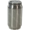 Lata de Acero 300ml Tipo Refresco Plata Color Make