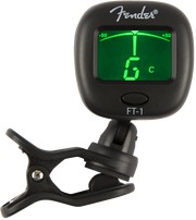 Afinador Fender FT-1 Pro Clip-On Tuner, Negro