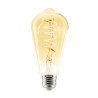 Foco ST21 LED Filamento 4.5 W, Luz Cálida Suave, Base E27, Atenuable
