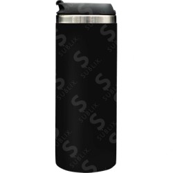 Termo Vaso de acero 450ml Milan Negro Mate