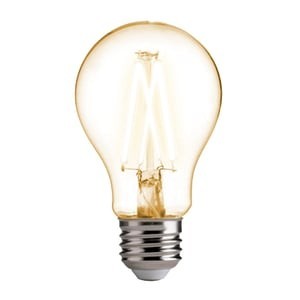 Foco LED Inteligente Filamento A19 WiFi 5.5 W, Luz Blanca Dinámica, Base E27, Atenuable, Compatible con App móvil y Asistentes d