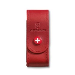 Funda de piel roja con botón para modelos 91 mm (2 a 4 capas) | 4.0520.1 :