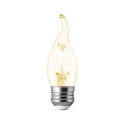 Foco Vela LED Inteligente Filamento C35T WiFi 5.5 W, Luz Blanca Dinámica, Base E27, Atenuable, Compatible con App móvil y Asiste