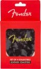 Posavasos Fender Pick Shape Logo Coasters, 4-Pack, Multi-Color