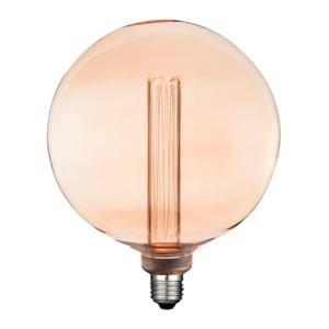 Foco G200 Vintage LED 3.5 W, Luz Ámbar, Base E27, Atenuable