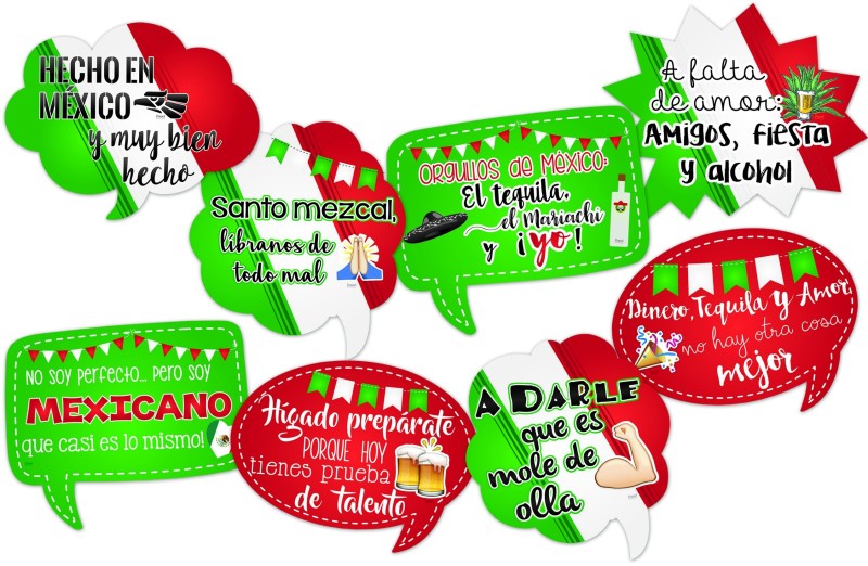 LETRERO EXPRESATE MEX. PATRIAS PADI 1534-3 PAQ.C/8PZ. SURT,