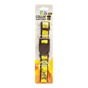 Collar Ajustable de Nylon con Liston Bordado Talla M