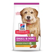 Hill's Science Diet Small & Mini Senior Vitality, alimento para perro senior raza pequeña y mini 1.6Kg