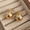 Aretes Esfera Dorada 1U3