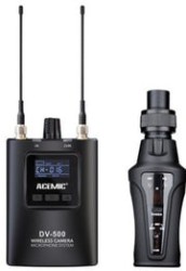 Kit Dual Lavalier Inalámbrico Acemic DV-500