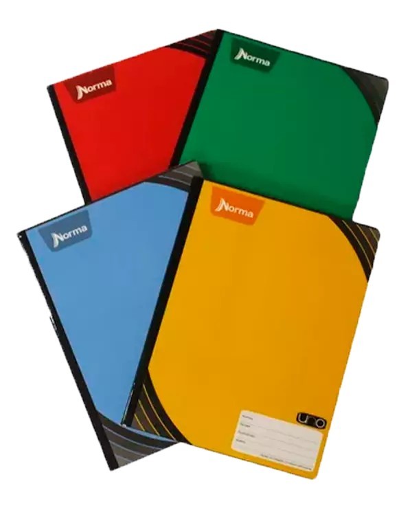 CUADERNO PROFESIONAL NORMA UNO COSIDO CUADRO 5 C/100H