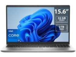 Laptop DELL Inspiron 3520: Procesador Intel Core i7 1255U (hasta 4.7 GHz), Memoria de 32GB DDR4, SSD de 2TB, Pantalla de 15.6" L