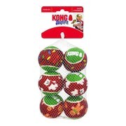 Juguete Navidad Squeakair 6 pelotas Medianas