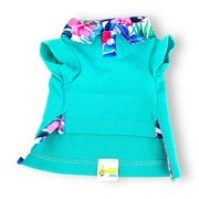 Playera Polo Bora Aqua Talla 0