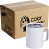 Taza de Acero 300ml Coffee Tipo Camper Chico (Caja de 12) Color Make