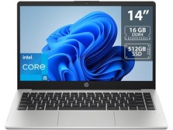 Laptop HP 240 G10: Procesador Intel Core i5 1335U (hasta 4.6 GHz), Memoria de 16GB DDR4, SSD de 512GB, Pantalla de 14" LED, Vide
