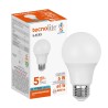 Foco A19 LED 6 W, Luz de Día, Base E27, No atenuable, Multivoltaje