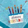 Bandana Feliz Cumpleaños Azul Unitalla