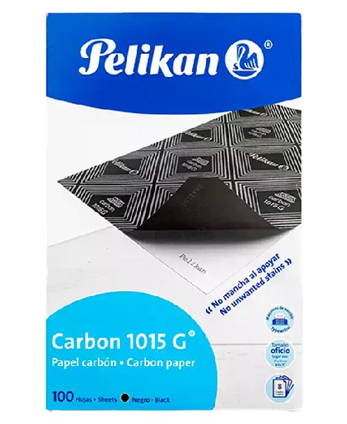 PAPEL CARBON PELIKAN T/OFICIO 1015 ALTO RENDIMIENTO