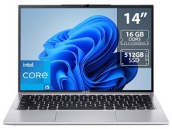Laptop Acer Aspire L: Procesador Intel Core i5 1235U (hasta 4.4 GHz), Memoria de 16GB DDR5, SSD de 512GB, Pantalla de 14" LED, V