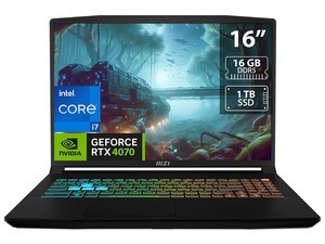 Laptop Gamer MSI Crosshair 16: Procesador Intel Core i7 13620H (hasta 4.9 GHz), Memoria de 16GB DDR5, SSD de 1TB, Pantalla de 16