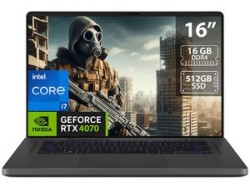 Laptop Gamer ASUS ROG Zephyrus G16: Procesador Intel Core i7 13620H (hasta 4.9 GHz), Memoria de 16GB DDR4, SSD de 512GB, Pantall