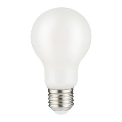Foco A19 LED Filamento 8 W IRC 80, Luz Cálida Brillante, Base E27, Atenuable