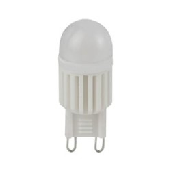 Foco JCD LED Ampolleta 3 W, Luz Cálida Brillante, Base G9, Atenuable