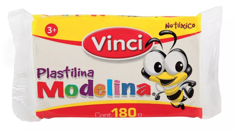 PLASTILINA VINCI EN BARRA BLANCO