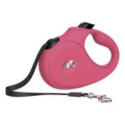 Correa Retractil Rosa Perro Talla L