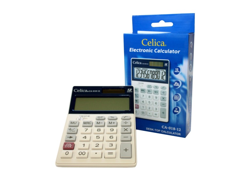 CALCULADORA ESCRIT. CELICA CA-018-12 12DIG. E.(40) C(80)