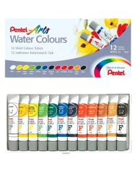 ACUARELAS PENTEL ESTUCHE C/12